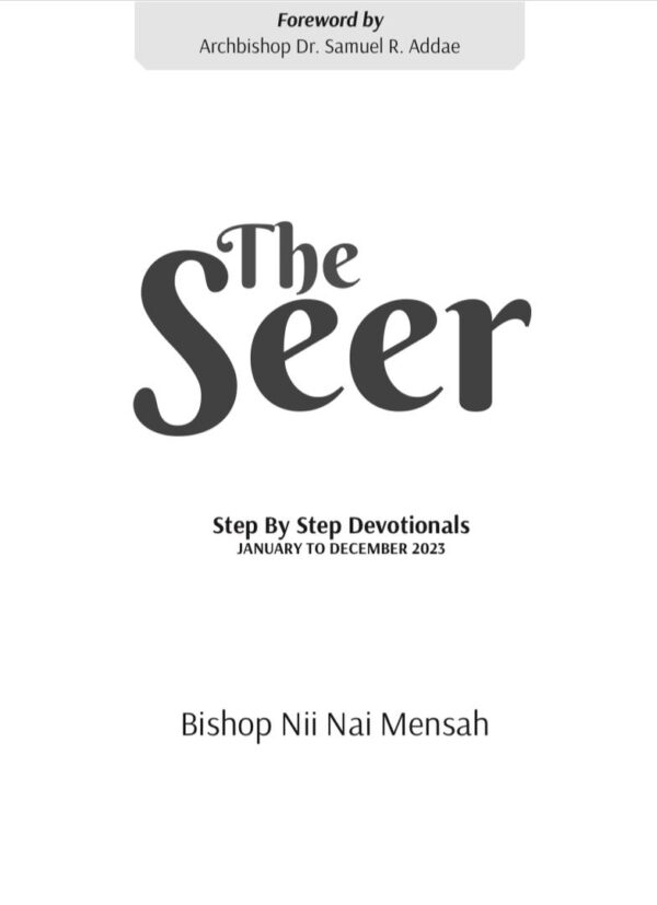 The Seer - Step By Step Devotionals (2023) - Image 2